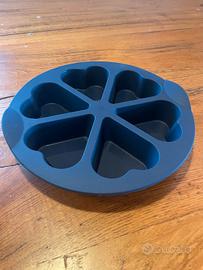 Tupperware stampo silicone cuori