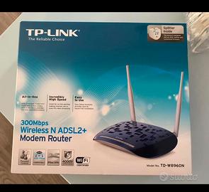 Modem Router wireless N ADSL2+  TP-Link TD-W8960N