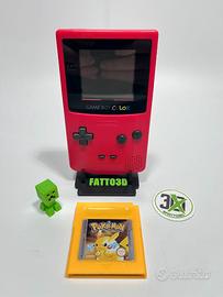 Game Boy Color Cherry Originale + Pokemon Oro