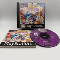 Pocket Fighter PS1 PAL completo con manuale