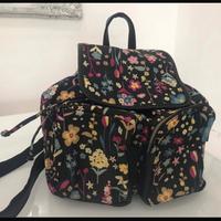 Borsa a zaino e portafoglio Carpisa fiori