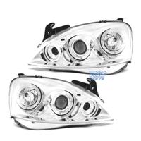 FARI OPEL CORSA C 00-06 ANGEL EYES FONDO CROMATO