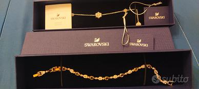 2 braccialetti Swarovski nuovi 