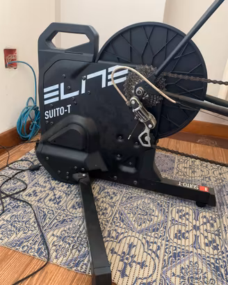 rullo elite con bici