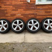 🔥 4 cerchi AUDI R17 + 4 gomme 225/50/R17