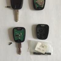Chiavi Terecomando completi Peugeot 206 id46 433Mh