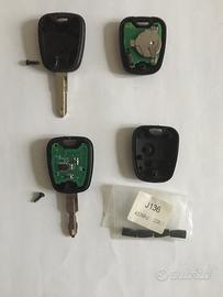 Chiavi Terecomando completi Peugeot 206 id46 433Mh