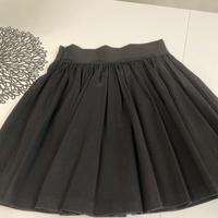 Gonna nera con cerniera