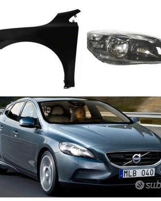 Volvo V40 frontale cofano paraurti fanale cerchi