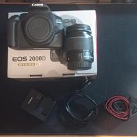 Fotocamera Canon EOS2000D Kit EF-S 18-55mm 