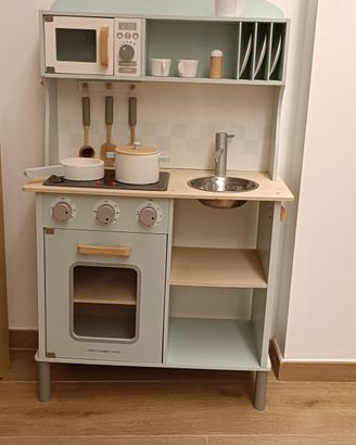 cucina gicattolo in legno per bambina o bmbino