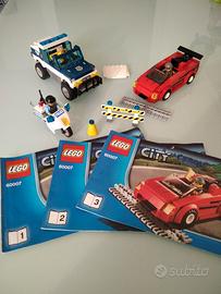 Set lego city 60007 completo con figure e istruzio
