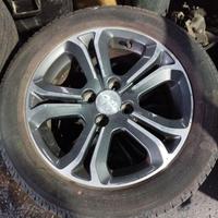 3 Cerchi in lega Peugeot 208 da 16 diamantati