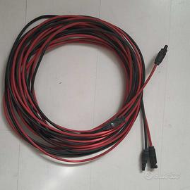 Cavo per Pannelli Solari 4mm 10 mt