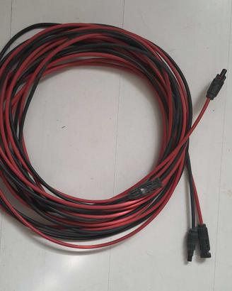 Cavo per Pannelli Solari 4mm 10 mt