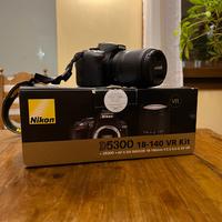 Reflex Nikon d5300 + 18-105mm