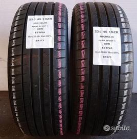 2 gomme 225 45 19zr michelin br173