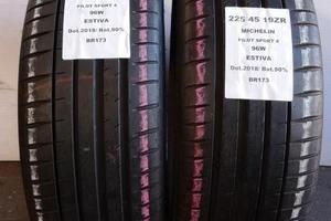 2 gomme 225 45 19zr michelin br173