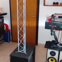impianto audio a colonna attivo