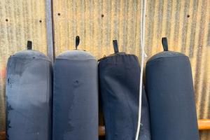 4 Parabordi Nautici Grandi Megafend EU con Calza