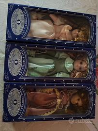 Bambole da collezione fine porcellana