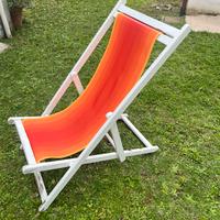 Sdraio da giardino in legno