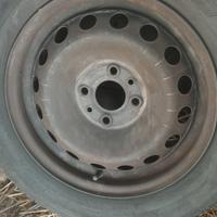 2GOMME 185/60 R14 MONTATE SU CERCHIO FIAT