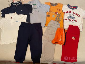 Lotto abbigliemento 9/12 mesi bambino