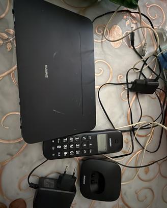 Router LTE + Telefono cordless