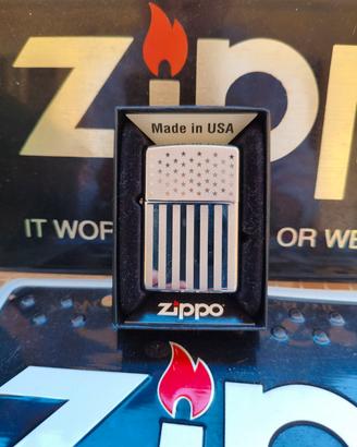 Accendino Zippo 2006 Bandiera americana.