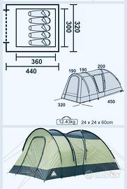 Tenda per campeggio