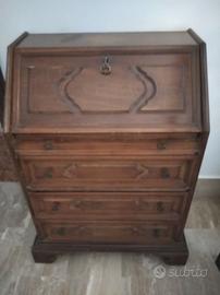 mobiletto con scrittoio e ribaltina