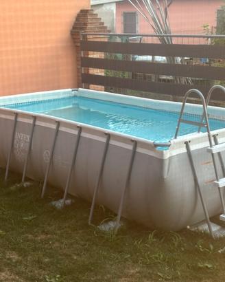 Piscina rettangolare Bestway Ultra Frame 4x2 m