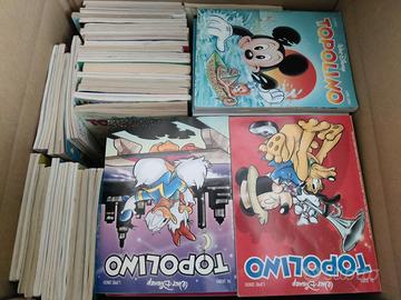 Topolino lotto di 5 scatoloni + il giornalino