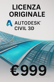 ***Civil 3D autodesk originale***