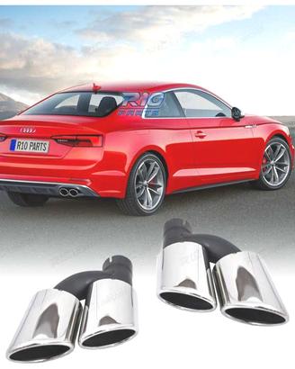TERMINALI SCARICO AUDI LOOK S