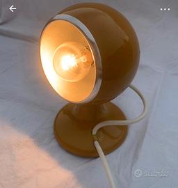 Lampada Luci Milano C414 Space Age ocra anni ’70