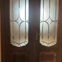 Porta doppia anta con vetri