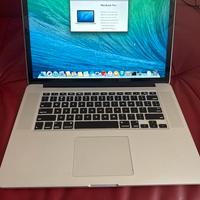 MacBook Pro 15”Retina 2013 Core i7 Ram 8 Gb
