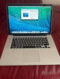 MacBook Pro 15”Retina 2013 Core i7 Ram 8 Gb