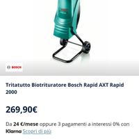 Bosch Professional Tritatutto biotrituratore