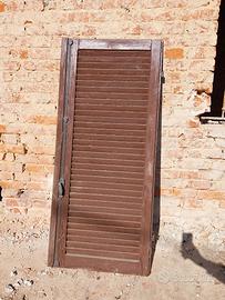 Persiane per portafinestre in legno