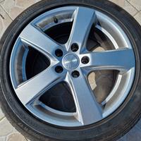 Kit completo ruota scorta cerchio in lega mak bmw