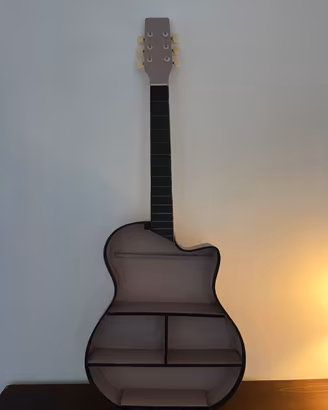 mensola desine chitarra