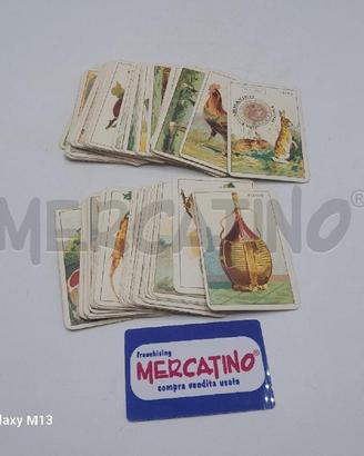 CARTE DA GIOCO MERCANTE IN FIERA ANTICHE ARMANINO