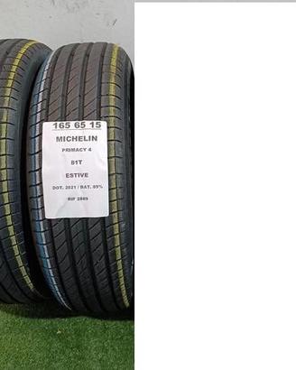2 gomme 165 65 15 MICHELIN RIF2889
