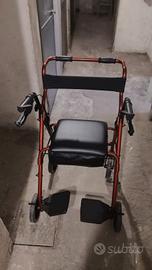 deambulatore con seduta