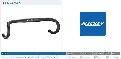 RITCHEY Manubrio Corsa WCS Logic Curve