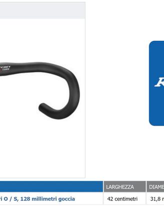 RITCHEY Manubrio Corsa WCS Logic Curve
