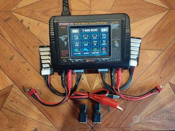 Carica batterie rc modellismo HTRC T400 Pro